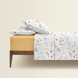 Комплект постільної білизни Cosas Botanic charm CS3 Сімейний білий (BotanicCharm_El180x30-11Honey_160x2) - мініатюра 2