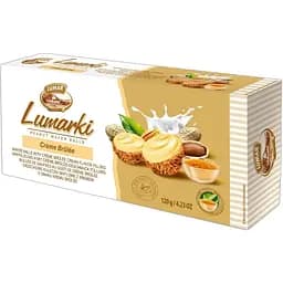 Конфеты вафельные Lumar Lumarki с арахисом и крем-брюле 120 г