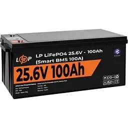 Аккумулятор LogicPower LiFePO4 Smart BT 24V 25.6V/100Ah/2560Wh Smart BMS 100А (20200) [109696]