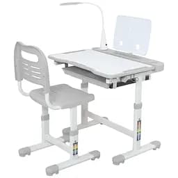 Детская парта Bambi M 5068-11 с лампой и подставкой для книг