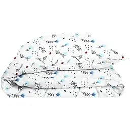Підковдра дитяча Cosas Blue Wildflowers 110х140 см (BushLightBlue_140q)