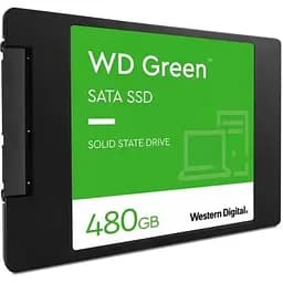 Накопитель SSD 480GB WD green 2.5" SATAIII TLC (WDS480G3G0A) ССД диск внутренний