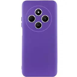 Чехол TPU GETMAN Liquid Silk Full Camera для Xiaomi Redmi 14C / Poco C75 Фиолетовый / Ultra Violet