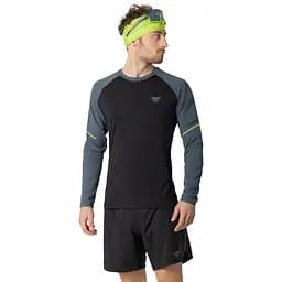 Футболка Dynafit Alpine Pro Long Sleeved Tee Men S Чорний-Сірий