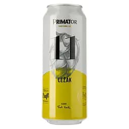Уцінка. Пиво Primator Lezak 11 світле, 4.7%, з/б, 0.5 л