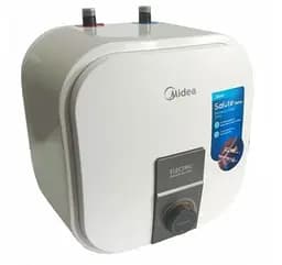 Водонагреватель Midea под мойку, 15 л, 2,5 кВт, мокрый ТЭН, вертикальный, квадратный, белый (D15-20VI(U))