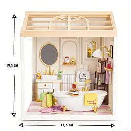 Конструктор-румбокс Mini House серії Інтер'єр - Ванна кімната (8009) - мініатюра 4