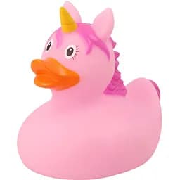 Игрушка для купания FunnyDucks Утка-единорог, розовая (2042)