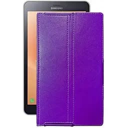Чехол StatusCASE из экокожи для планшета Samsung Galaxy Tab A8.0 2017 (T385) Фиолетовый