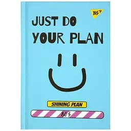 Блокнот Yes Smile Blue А6, 64 листа, в клетку (152063)