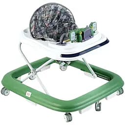 Дитячі ходунки Toti J-17888 з музичною панеллю та регулюванням висоти зелені (145116)