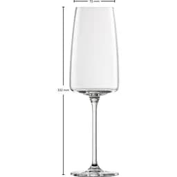 Келих для білого вина Schott Zwiesel Light & Fresh 388 мл 1 шт. (122430) - мініатюра 3
