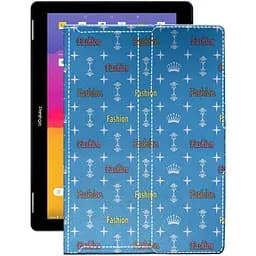 Чехол StatusCASE из экокожи для планшета Prestigio Wize PMT3771 3G Фэшн голубой