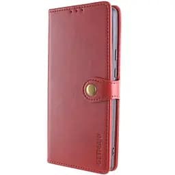 Шкіряний чохол-книжка GETMAN Gallant (PU) для Oppo A60 4G Червоний - мініатюра 2