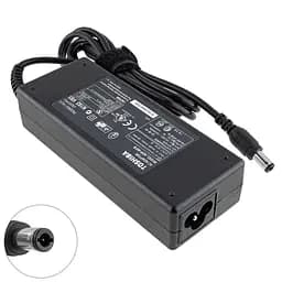 Блок живлення для ноутбука TOSHIBA 15V, 6A, 90W, 6.3x3.0мм, 3hole, black (без кабеля!) - мініатюра 2