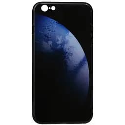 Чохол-накладка Toto Print Glass Space Case Apple iPhone 6/6s Dark Blue