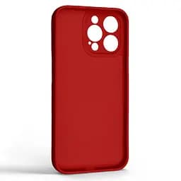 Силиконовый чехол для Apple iPhone 14 Pro Max, Icon Ring, красный, панель-накладка, с кольцом-подставкой на 360°, противоударный, возможность использования магнитных держателей, ArmorStandart (ARM68719) - мініатюра 2