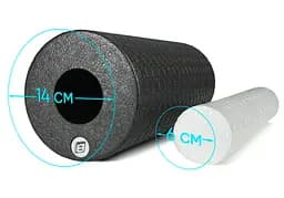 Масажний ролик EasyFit LightWeight 33х14 см з масажером для стоп 33х6 см (EF-2035-1) - мініатюра 3