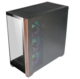 Корпус Azza NEPTUNE, Black, без БЖ, Mid Tower, для ATX/Micro ATX/Mini ITX, USB 3.0/2xUSB 2.0, макс. CPU - 170 мм/VGA - 300 мм, 3x120 мм ARGB, бічна та передня панель із загартованого скла CSAZ-491 - мініатюра 2