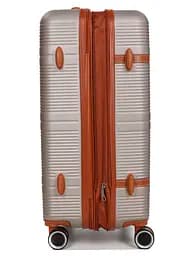 Валіза середня M ABS-пластик Worldline Airtex 629 67×45×27см 74л Шампань - мініатюра 7