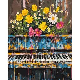 Картина по номерам Brushme Экспрессия музыки 40x50 см