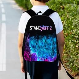 Рюкзак детский стендофф "Standoff2" 34х27см, городской ранец для мальчика с принтом (00346)