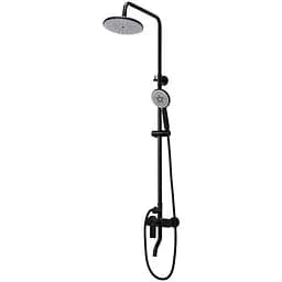 Душова система Rea Verso Black з виливом REA-P9145, Чорний матовий