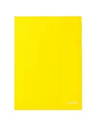 Папка-куточок А5 E31156 Economix, 180 мкм, фактура глянець (4044572311566) Жовтий