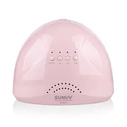 Лампа LED/UV гібрид SUNUV 1 (Original) 48 Вт з діодами із кварцового скла рожева