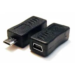 Адаптер GRAND microUSB тато mini USB мама - мініатюра 2