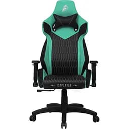 Геймерское кресло 1stPlayer WIN101 Black/Green [121651]
