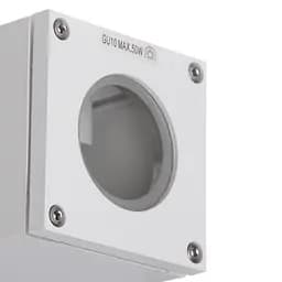Світильник Brille фасадний GU10 white IP65 (AL-60/2) - мініатюра 3