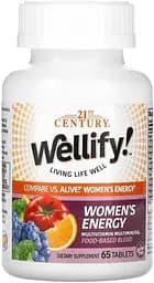 Вітаміни та мінерали 21st Century Wellify! Women's Energy, 65 таблеток