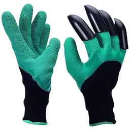 Перчатки садовые Garden Genie с когтями для работы с землей и садово-огородных работ