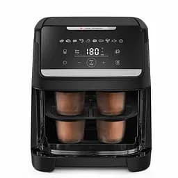 Tefal Мультипіч Tefal Easy Fry Silence XXL, 1800Вт, чаша-7, сенсорне керув., 10 програм, з віконцем, пластик, чорний - мініатюра 4