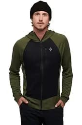 Мужская куртка Black Diamond M Coefficient LT Hybrid Hoody M Черный-Оливковый