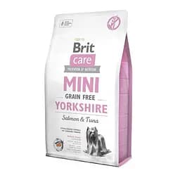Сухой корм Brit Care Mini GF Yorkshire 2 кг для йоркширских терьеров (лосось и тунец)