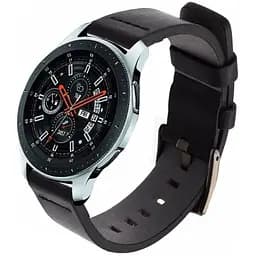 Кожаный ремешок Primo Classic для часов Samsung Galaxy Watch 46 мм SM-R800 Black