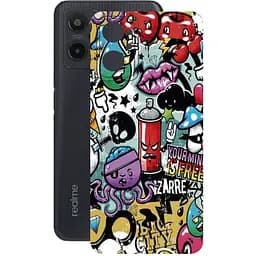 Захисна плівка StatusSKIN для Realme 9i Корпус Вініл Графіті