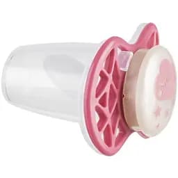 Пустушка Nuvita 7064 Air55 Cool ортодонтична 0m+ хмаринка світиться у темряві кольору пряне яблуко NV7064GSA