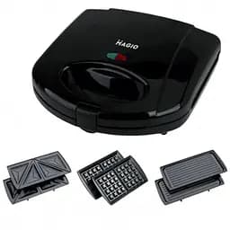 Мультимейкер (бутербродница-вафельница-гриль) Magio MG-366