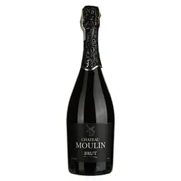 Вино ігристе Chateau Moulin Brut біле брют 0.75 л