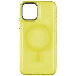 Чохол Spase Lollipop з Magsafe iPhone 13 Yellow