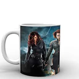 Кухоль GeekLand чорний вдова Black Widow чорний Вдова три образи BW.02.008.955 330 мл білий - мініатюра 2