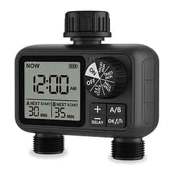 Программируемый таймер подачи воды XON WaterTimer X346 для полива (XWTDB2152401B 3510) Черный