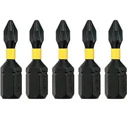 Набір біт DeWalt Impact Torsion Extreme ударні Philips Ph2 L=25 мм 5 шт. (DT7994T)