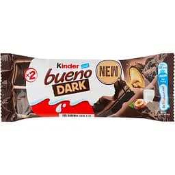 Батончик шоколадний Kinder Bueno Dark 43 г
