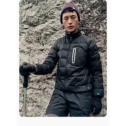 Рукавички вітрозахисні з сенсорочутливими пальцями Naturehike CYY2341KA024, розмір L, чорні - мініатюра 3