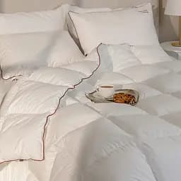 Ковдра пухова MirSon DeLuxе 028, king size, 240x220, біла (2200000006653) - мініатюра 9