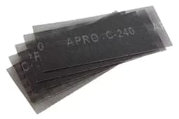 Сітка шліфувальна абразивна Apro 115 x 280 мм x Р240 PRO (в упаковці 5 шт.) - мініатюра 3